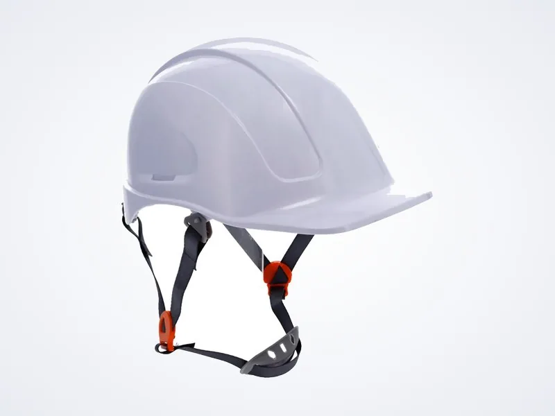 Casco ventilado con barbuquejo