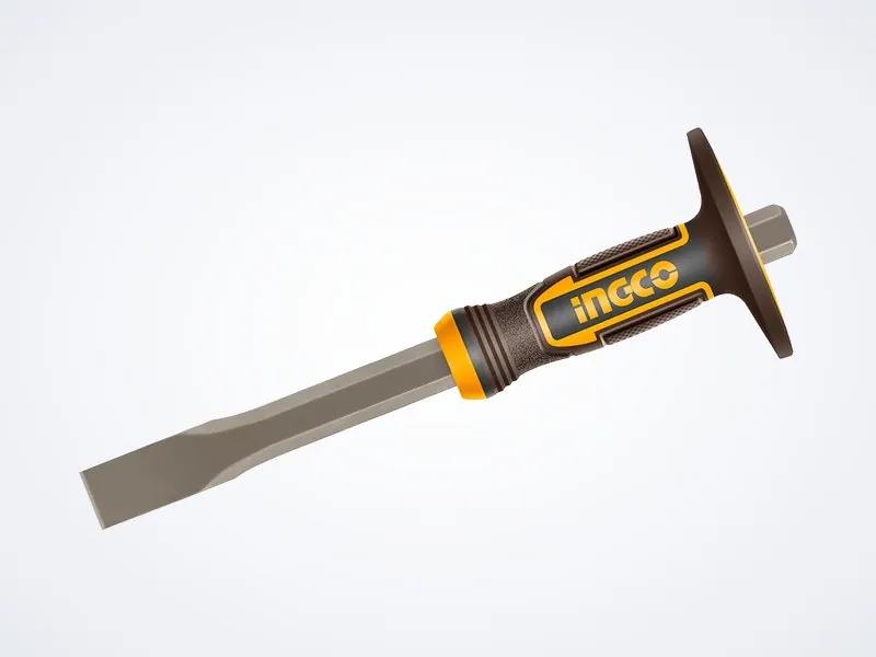 Cincel plano con protector