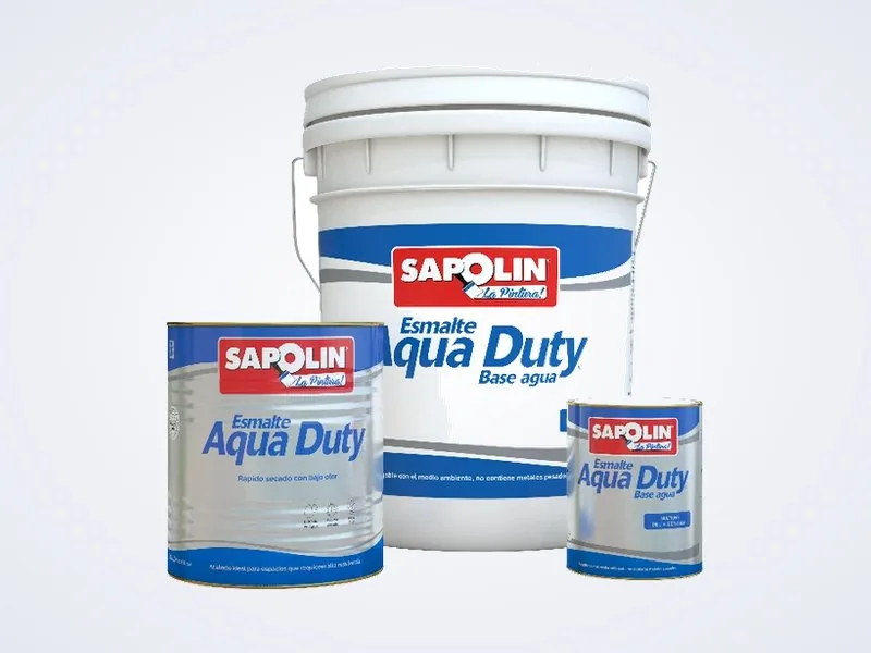 Esmalte base agua Aqua Duty